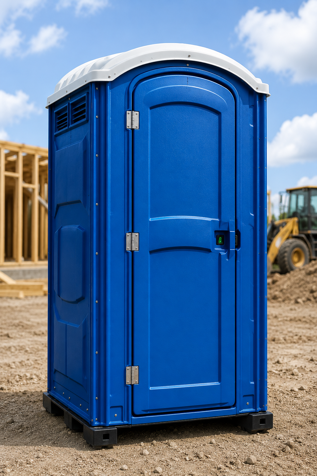 Standard portable toilet rental unit