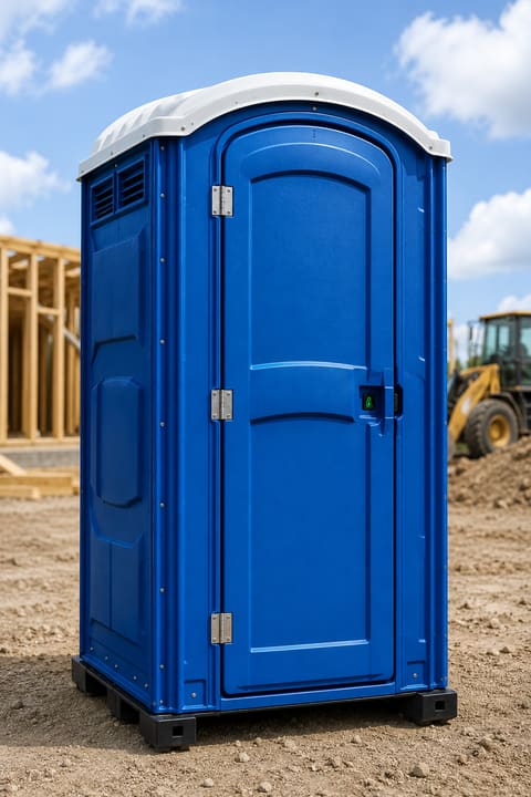 Standard porta potty rental unit